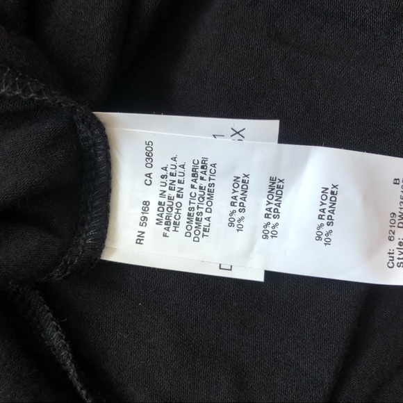 Karen Kane Black Faux Wrap Dress Stretch Knit 3X - Picture 11 of 11